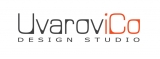 Логотип UvaroviCo дизайн-студия дизайн-студия