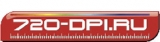 Логотип 720 DPI предприятие широкоформатной печати